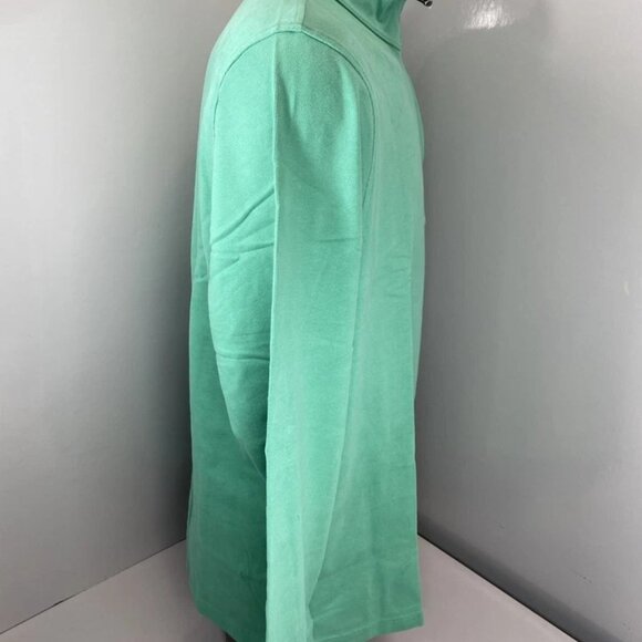 Brooks Brothers Men's Quarter Zip Shirt Size: XL | Color: Green - Picture 5 of 6